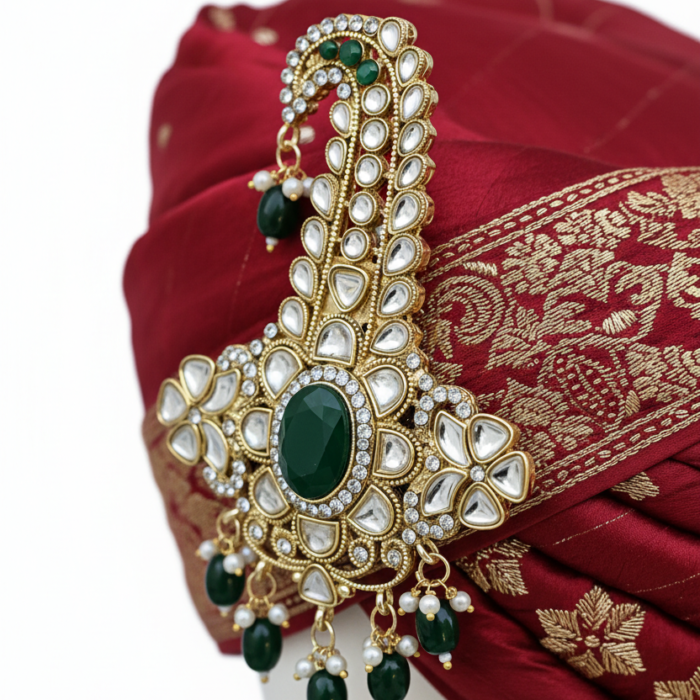Worn on Turban Worn on Turban