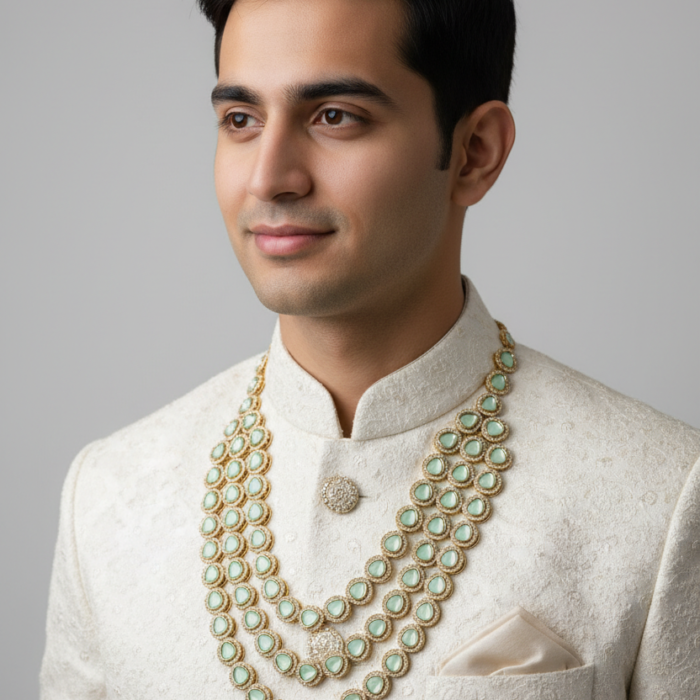 Groom Slightly Left