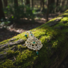 Jewelry on Mossy Log