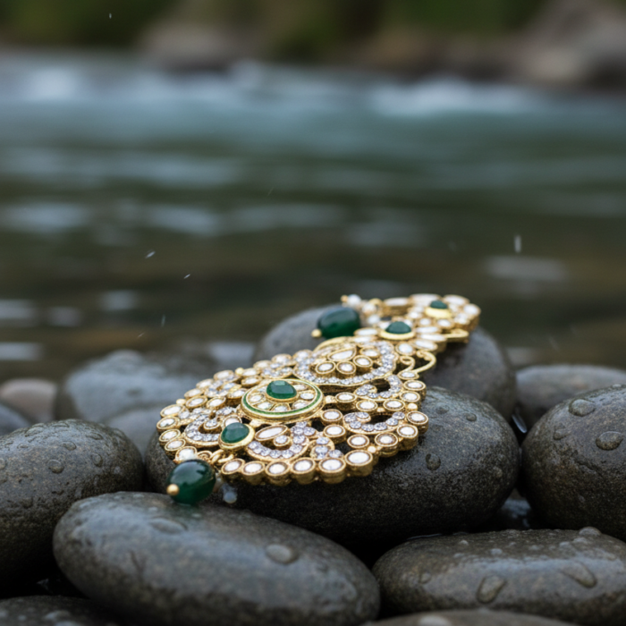 Jewelry on River Stones