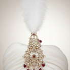Kalgi on Turban - Front Angle